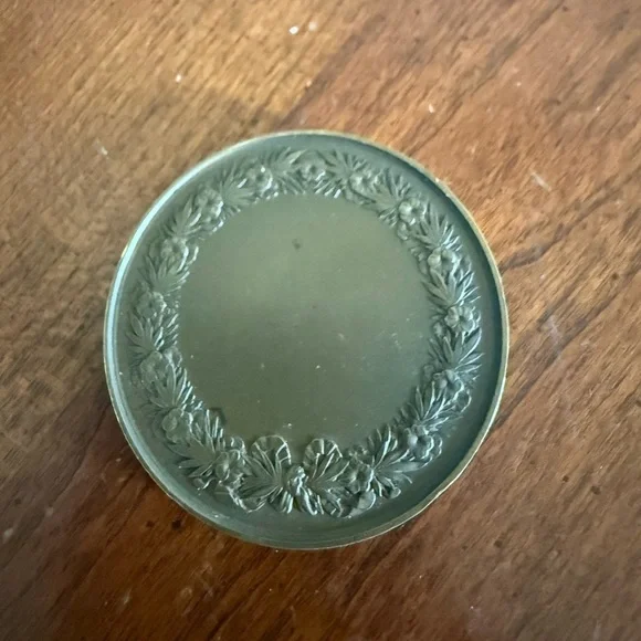 Antique Bronze Medallion “The Happy Age” “L'Age Heureux” By Victor Peter 1900 - Picture 4 of 5